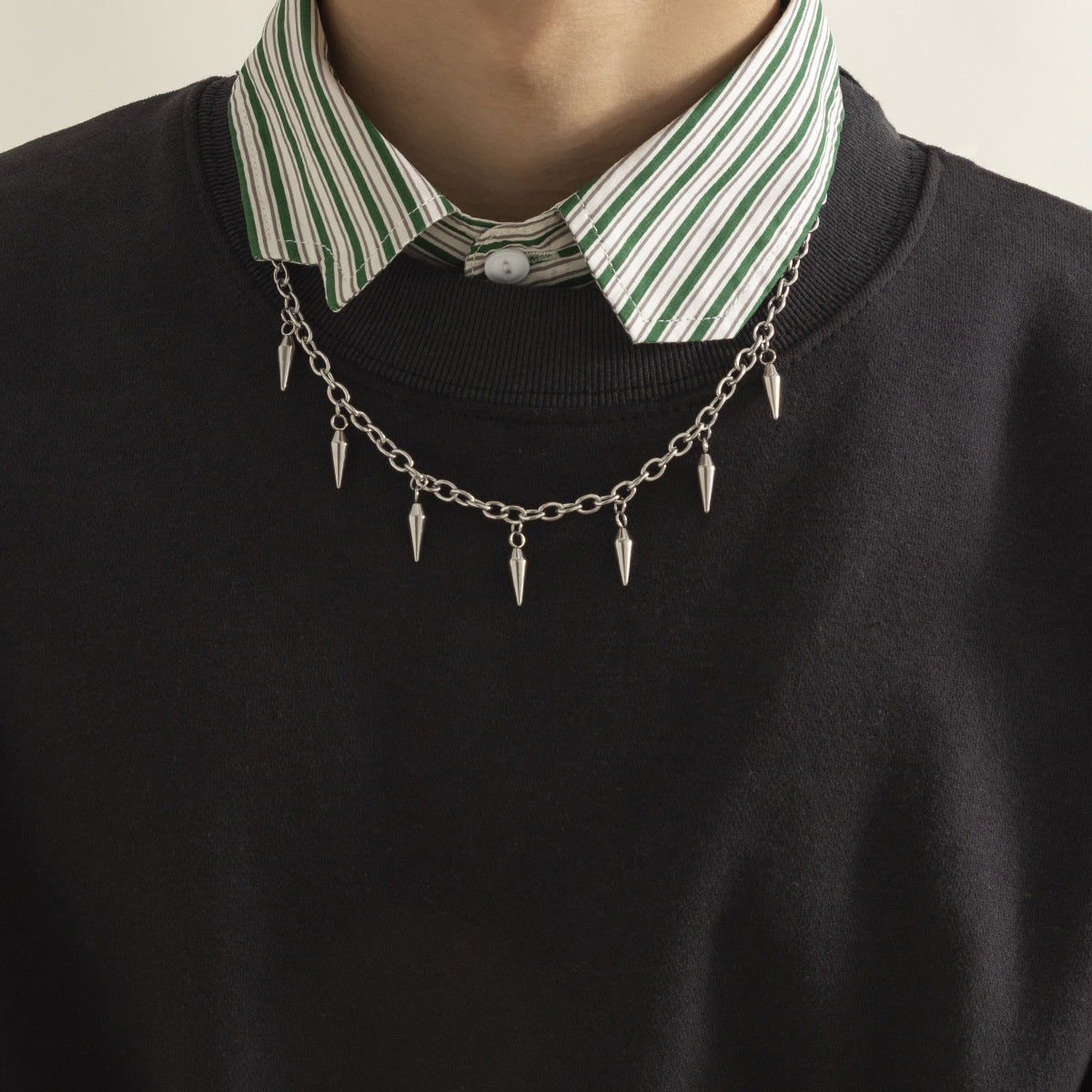 Fashion Spike Pendant Necklace - Damned Threads